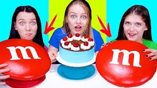 ASMR Big, Medium and Small Plate Challenge by LiliBu #7