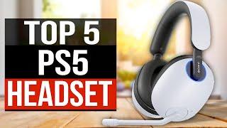 TOP 5: Best Headsets For PS5 -Early 2025 Rankings! [Which is BEST for You!]