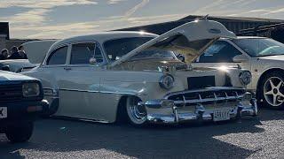 Cars Leaving Canvey Island Breakfast Car Meet February 2023