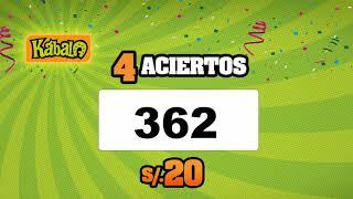 Sorteo Kábala   Sábado 07 de Diciembre de 2019