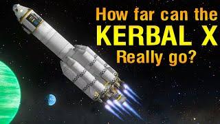 KSP CHALLENGE: How Far Can We REALLY Take the Kerbal X?