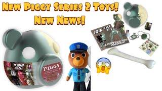 New Roblox Piggy Series 2 Toys New Zombie Piggy Bundle And New Doggy Plush!!!