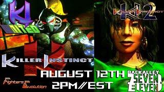 BackAlley 7/11 & Paragon Gaming KI United Arcade1Up Killer Instinct 1 & 2 Tournament (8/12/2023)