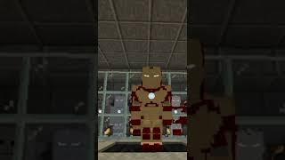 Ironman Addon Mk-42 #minecraft #shorts #ironmanmod #ironman3