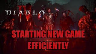 How to Start your Diablo 4 Adventure Efficiently? (Guide)