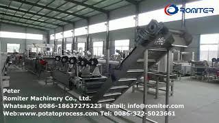 Romiter Group Food Processing Machine Factory Tour for Potato, Onion, Ginger, Garlic