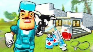 КОНЧЕНЫЙ СОСЕД ОТПРАВИЛ НАС В ПСИХБОЛЬНИЦУ! - ПРИВЕТ СОСЕД В SCRAP MECHANIC ( Hello Neighbor )