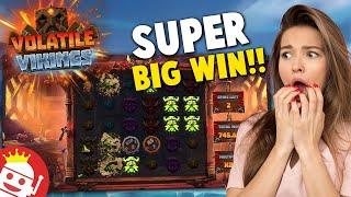 VOLATILE VIKINGS 2  RELAX GAMING  SUPER BIG WIN!