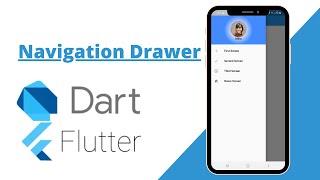 Navigation Drawer in Flutter | Building Material navigation Drawer with Routing