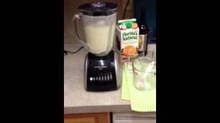 Home made Orange Julius AS GOOD AS ORIGINAL