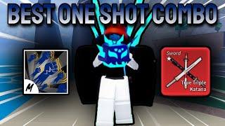 Godhuman + Rumble + True Triple Katana = Best One Shot Combo Update 23 (Blox Fruits)