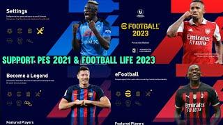 eFootball 2023 Menu Theme for PES 2021 (New Menu & Graphics)