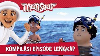 Kompilasi petualangan laut #19  | 1 Jam  | Petualangan Mansour 