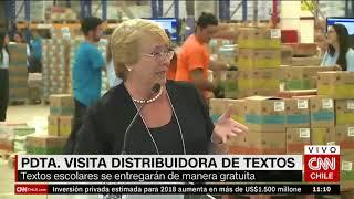 [Chile] Presidenta Bachelet sufrió un lapsus Slash Slash Hash Hash