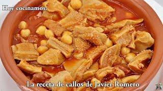 La receta para hacer callos de Javier Romero