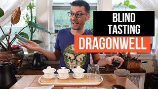 Blind Tasting 3 Dragonwell teas from Yunnan Sourcing