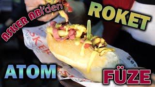 ASKER ABİ KİMDİR? | ASKER ABİ'DEN ATOM FÜZE VE ROKET! #askerabi  #sandwich #hamburger