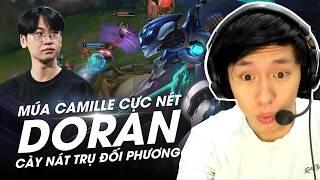 DORAN MÚA CAMILLE CỰC NÉT ĐỐI ĐẦU CASSIOPEIA VÀ GAME ĐẤU CÀY NÁT TRỤ ĐỐI PHƯƠNG VỚI BÚA TIẾN CÔNG