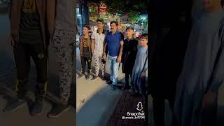 New video of umair bajwa and meeting with his fan