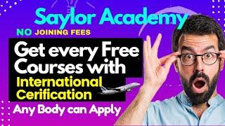 Saylor Academy (Free courses 2021) | free courses | free course with certificate #Vcomm