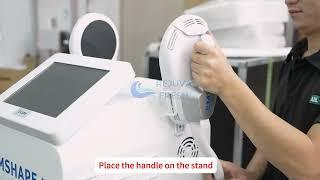 How to install：Personal EMShape® Neo Tone Sculpting Machine