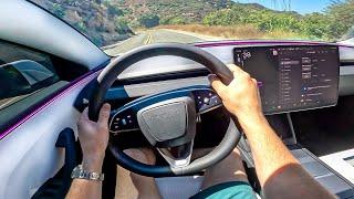 What It's Like To Drive The NEW Tesla Model 3 Performance (POV)