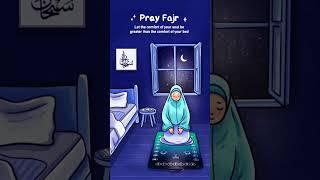 Fajr prayer cools not only the body but also the mind#fajrprayer #islamicshortviral #islamicsound