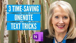 Learn These Essential Microsoft OneNote Text Tips