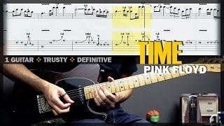 Time | Guitar Cover Tab | Guitar Solo Lesson | Backing Track with Vocals  PINK FLOYD