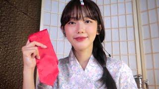 ASMR  Korean traditional role play | wash a my lady away  