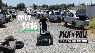 Wrecked BMW M3 gets All Parts at Pick N Pull for Only $416!!!