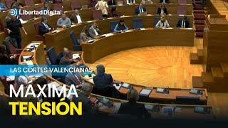 Bronca en las Cortes Valencianas: se suspende el pleno tras gritos de "dimisión"