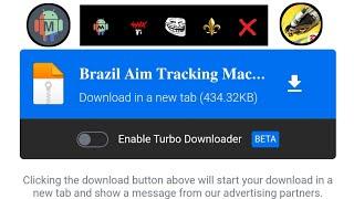 Brazil Aim Tracking Headshot Macro  FF Macrodroid Sensi Script ️