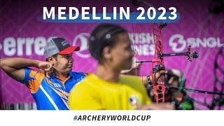 Abhishek Verma v Luccas Abreu – compound men semifinal 1 | Medellin 2023 World Cup S3