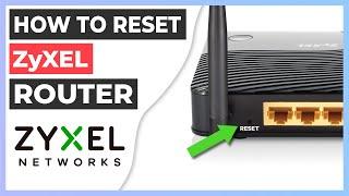  How to Reset a Router | ZyXEL