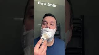 Gillette King C. | Rasatura tradizionale con Gillette rasoio di sicurezza