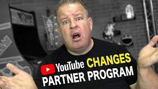 YouTube Changes Partner Program - It's a Good Thing??