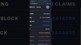 EGOLD IS REAL TOKEN. FIRST EGOLD CLAIMED FROM MY MINING MACHINE. STEP BY STEP.