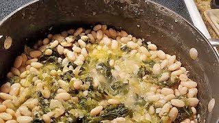 Grandma's Italian Greens and Beans Recipe