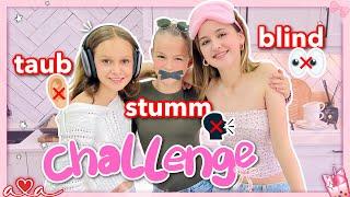 Blind  taub & stumm backen Challenge mit Liza und Xenia  Alles Ava