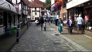 Google Glass: walk through Hitchin, Herts