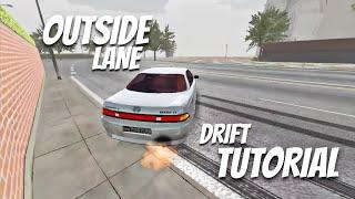 Outside Lane Drifting Tutorial -PRO TIP! [Car Parking Multiplayer]