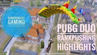 Pubg conqueror pushing highlights #Pubg#Duo#RENDERINGLIFE GAMING