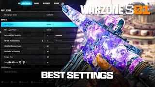 BEST SETTINGS for BO6 Warzone (OMNIMOVEMENT & AIM SENSITIVITY)