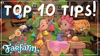 10 USEFUL Tips And Tricks That I Wish I Knew SOONER In FAE FARM!‍️
