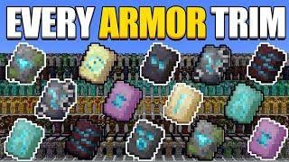 How to get every Armor Trim in Minecraft 1.21