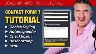 Contact Form7 Mega-Tutorial: Styling mit CSS - Autoresponder - Checkboxen - uvm.