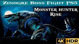 Monster Hunter Rise - Zinogre Boss Fight #24