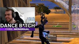 Mongraal kills AQUA and recreates AQUA ON MEE