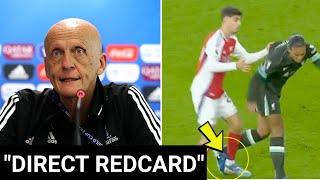 BREAKING!! Pierluigi Collina Said "Van Dijk deserved a REDCARD for kicking Kai Havertz twice"